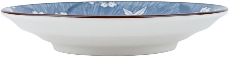 Daiso New Born Cherry Blossom Plate, Dark Blue - 13.5cm x 2.4cm - Image 3